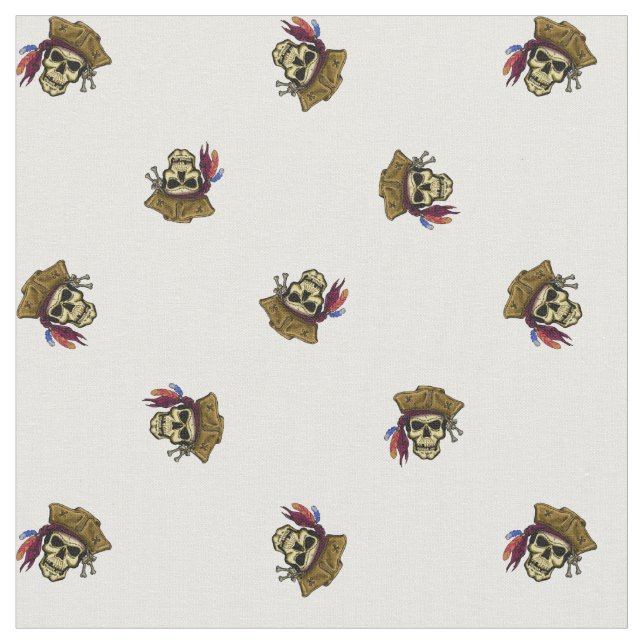 Pirate Party! Fabric (Close Up)