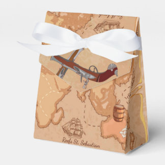 Pirate party favour bags - favour box