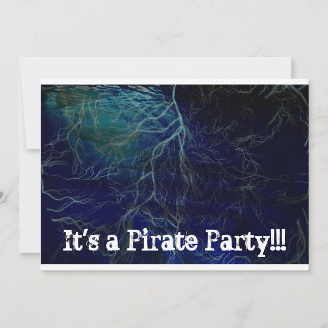 Pirate Party Invitation (Front)