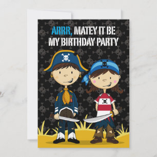 Pirate Party Invite