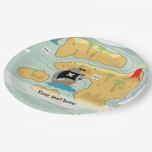 Pirate Party Paper Plate
