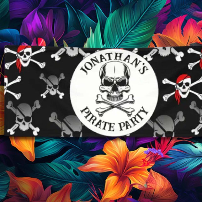 Pirate Party Ship's Skulls  Banner (Creator Uploaded)