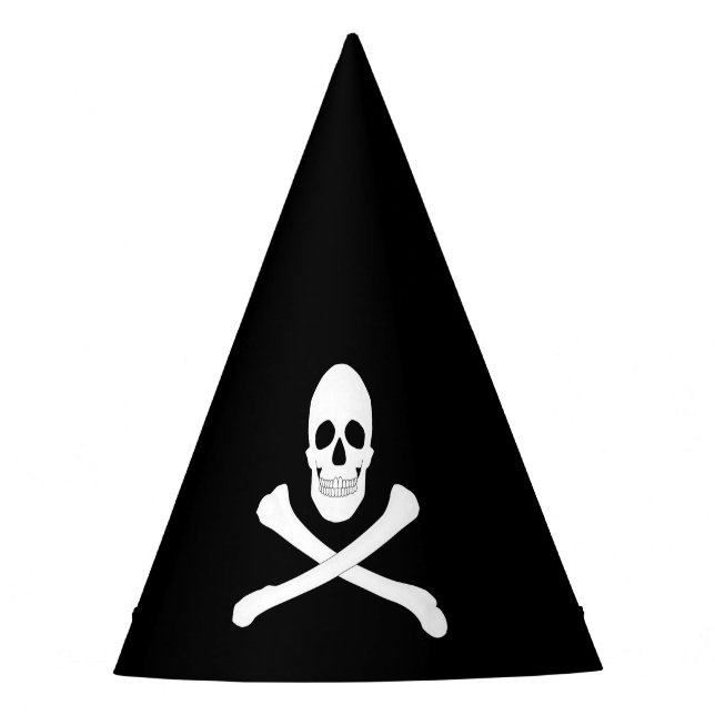 Pirate Party (Skull and Crossbones) (Jolly Roger) Hat (Front)