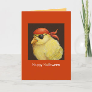 Pirate Peep Halloween card