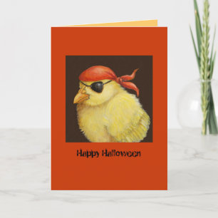 Pirate Peep Halloween card