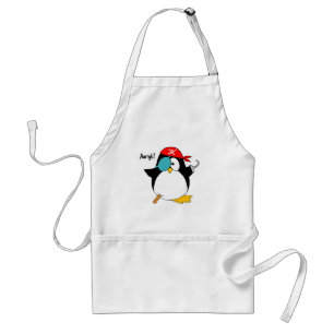 Pirate Penguin Standard Apron