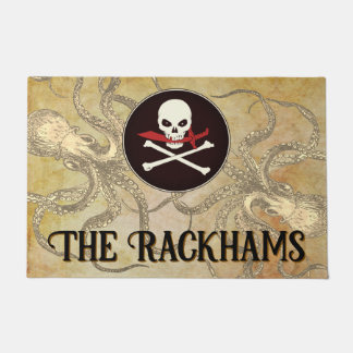 Pirate Personalized Doormat