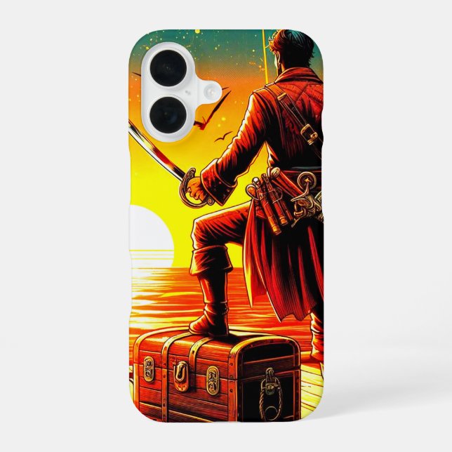 Pirate Phone Case (Back)
