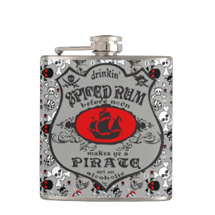 Pirate Pint Hip Flask