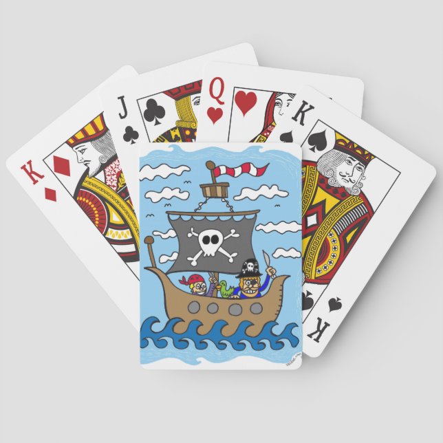 Pirate Playing Cards (Back)