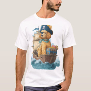 Pirate Poodle � Funny Sea Dog T-Shirt