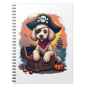 Pirate Poodle Plunder Notebook