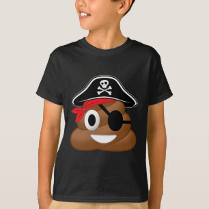Pirate Poop Funny Halloween T-Shirt