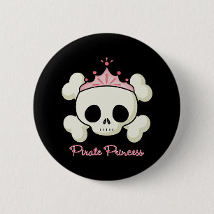 Pirate Princess 6 Cm Round Badge