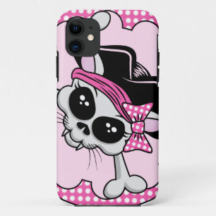 Pirate Princess Kitty Skull Case-Mate iPhone Case
