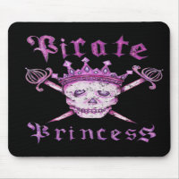 Pirate Princess Mousepad