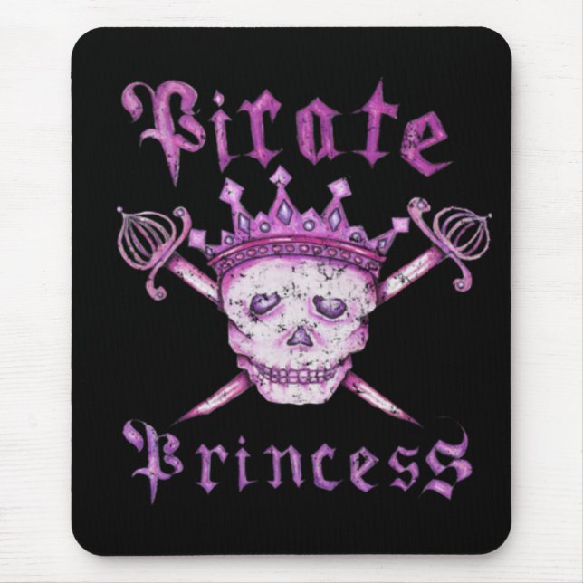 Pirate Princess Mousepad (Front)