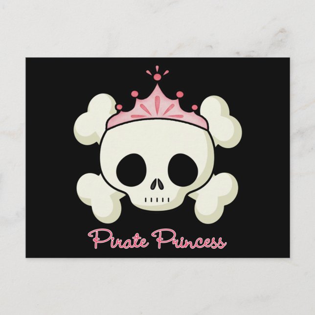 Pirate Princess Postcard (Front)