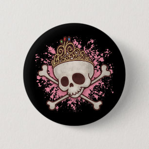 Pirate Princess -tiara 6 Cm Round Badge