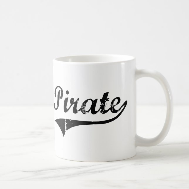 Pirate Professional Job Coffee Mug (Right)
