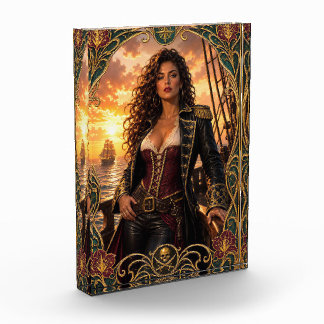 Pirate Queen of Golden Age Captain Vesera Kestrel Photo Block