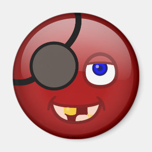 Pirate red magnet