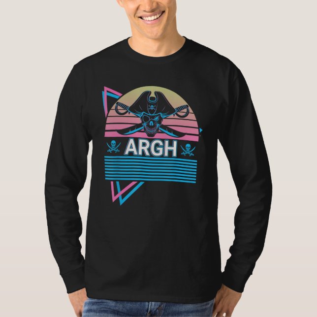 Pirate Retro Argh T-Shirt (Front)