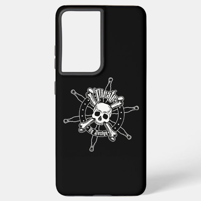 Pirate Samsung Phone Case S21 Ultra (Back)