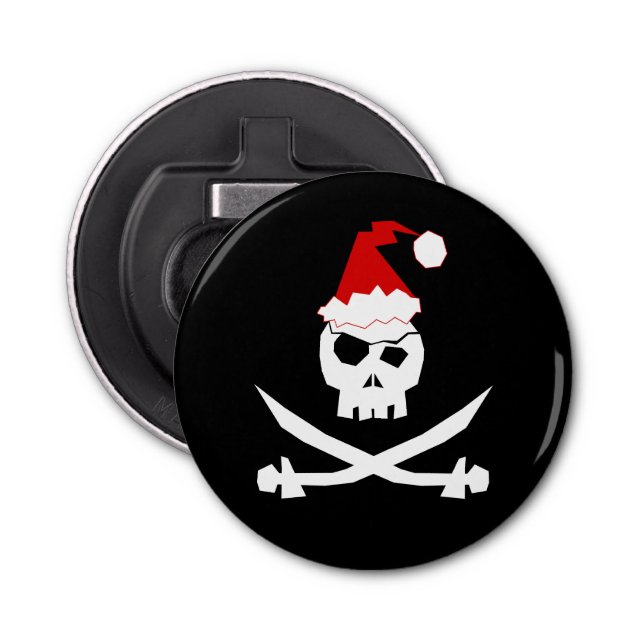 Pirate Santa Bottle Opener (Front)