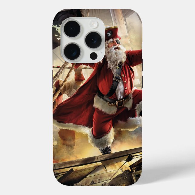Pirate Santa Case-Mate iPhone Case (Back)
