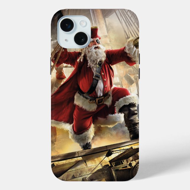 Pirate Santa Case-Mate iPhone Case (Back)