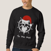 Pirate Santa Christmas Holidays YoHoHo Nautical