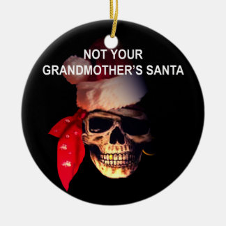 Pirate Santa Christmas Ornament