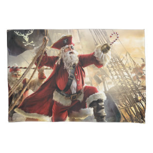 Pirate Santa Pillowcase