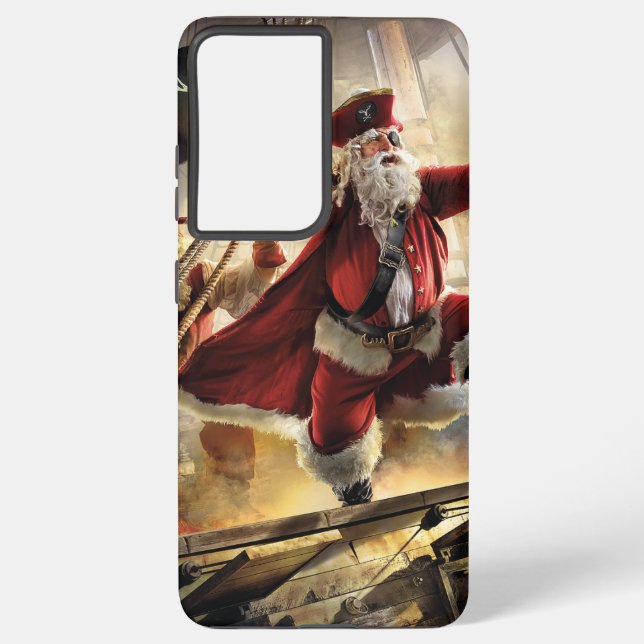 Pirate Santa Samsung Galaxy S21 Ultra Case (Back)
