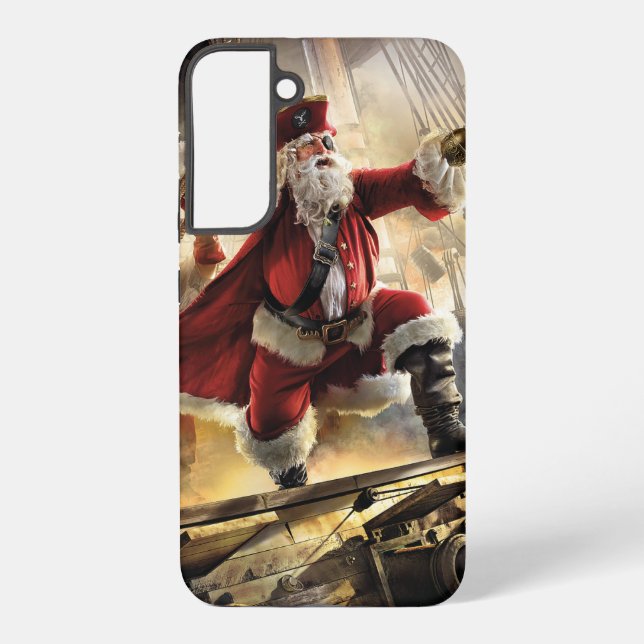 Pirate Santa Samsung Galaxy S22+ Case (Back)
