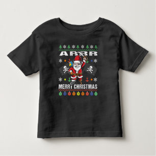 Pirate Santa Tacky Xmas Sweater Ar Merry Christmas