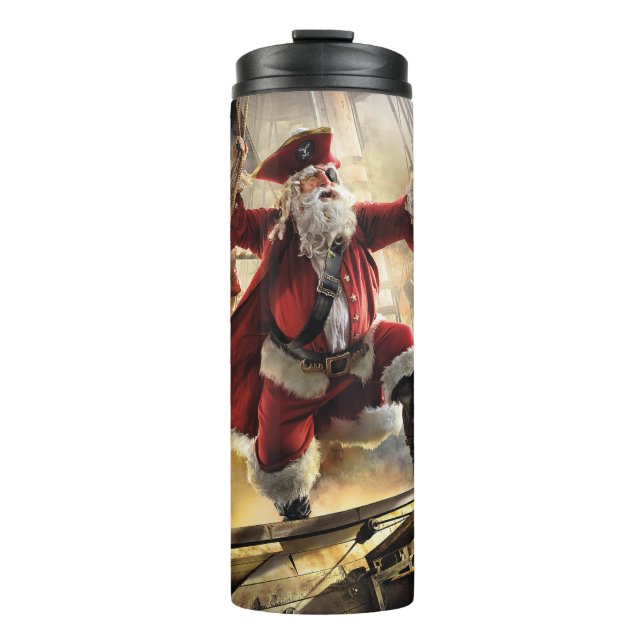 Pirate Santa Thermal Tumbler (Front)