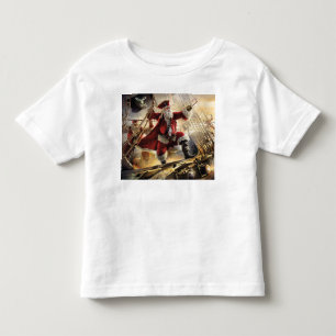Pirate Santa Toddler T-Shirt