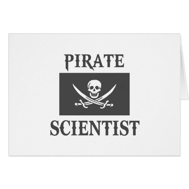 Pirate Scientist (Front Horizontal)