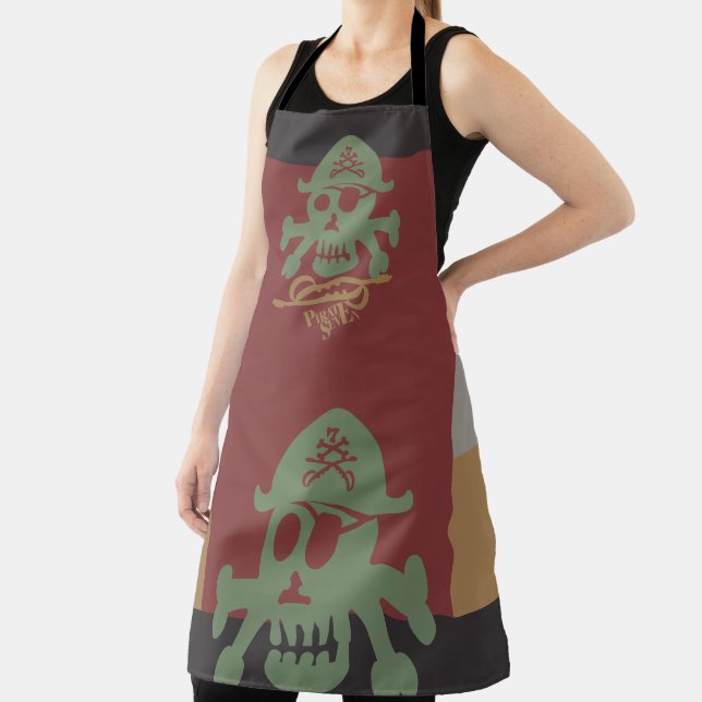 PIRATE SEVEN SKULL BY MASANSER PIXELAT APRON (Insitu)