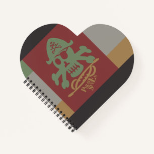 PIRATE SEVEN SKULL BY MASANSER PIXELAT NOTEBOOK