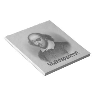 Pirate Shakespeare -  Notepad