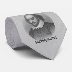 Pirate Shakespeare Tie