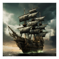 Pirate Ship Art Series - First Edition #15