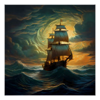 Pirate Ship Art Series - First Edition #16