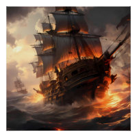 Pirate Ship Art Series - First Edition #20