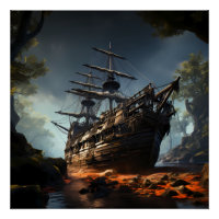 Pirate Ship Art Series - First Edition #23