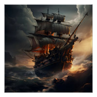 Pirate Ship Art Series - First Edition #38