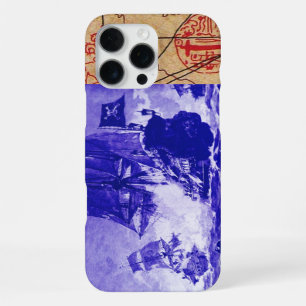 PIRATE SHIP BATTLE / ANTIQUE PIRATES TREASURE MAPS iPhone 16 PRO MAX CASE